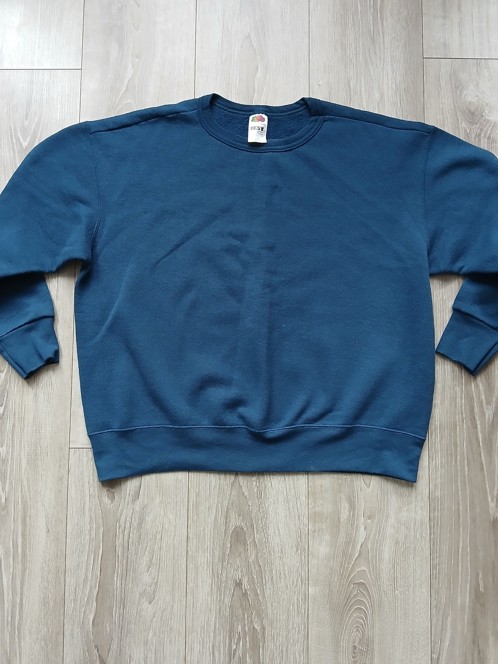 Fruit of the Loom Men's Crewneck Sweater in Deep Blue